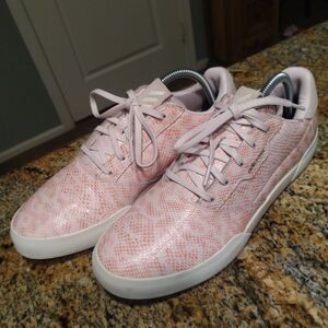 Adidas 2021 Adicross Retro Spikeless Golf Shoes Pink White Women's Sz 10